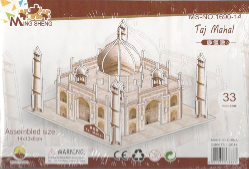 48134-4 3D puzzle SUN-CHRÁM TAJ MAHAL